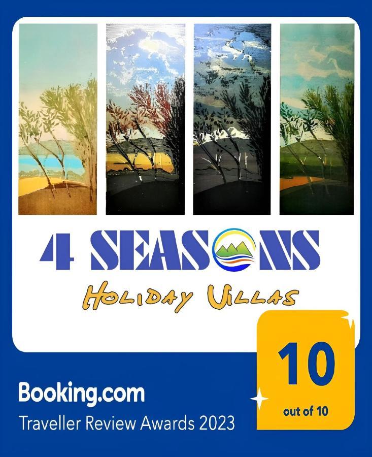 4 Seasons Villa-Sea View ヘルソニソス エクステリア 写真